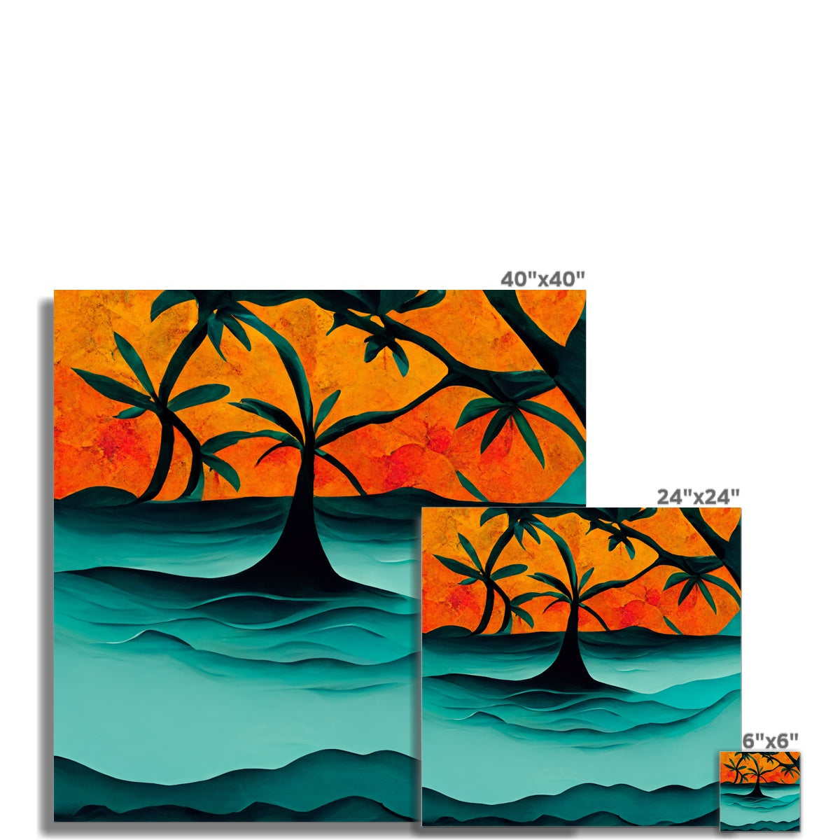 Tides of Palm Fine Art Print