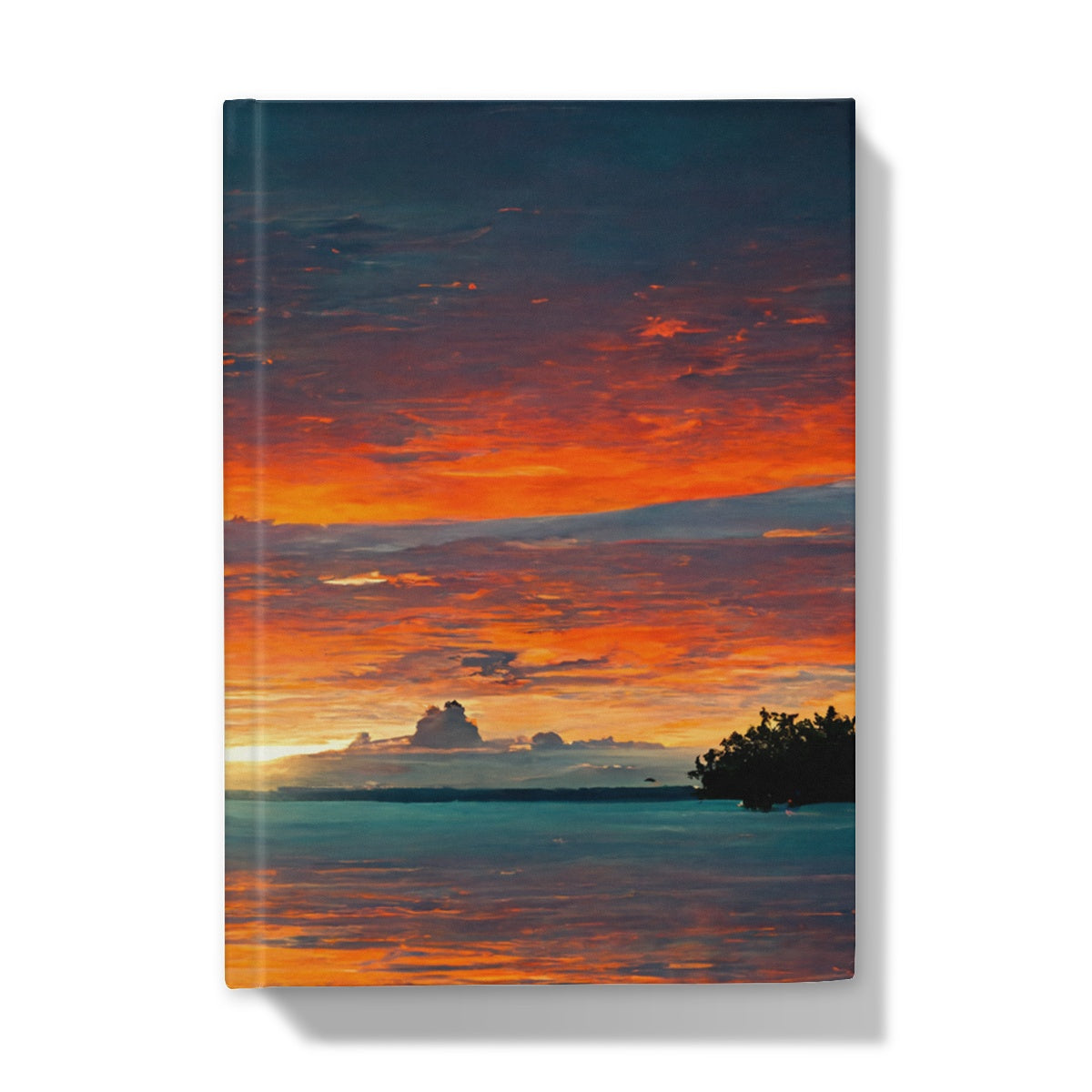 Tahitian Sunrise  Hardback Journal
