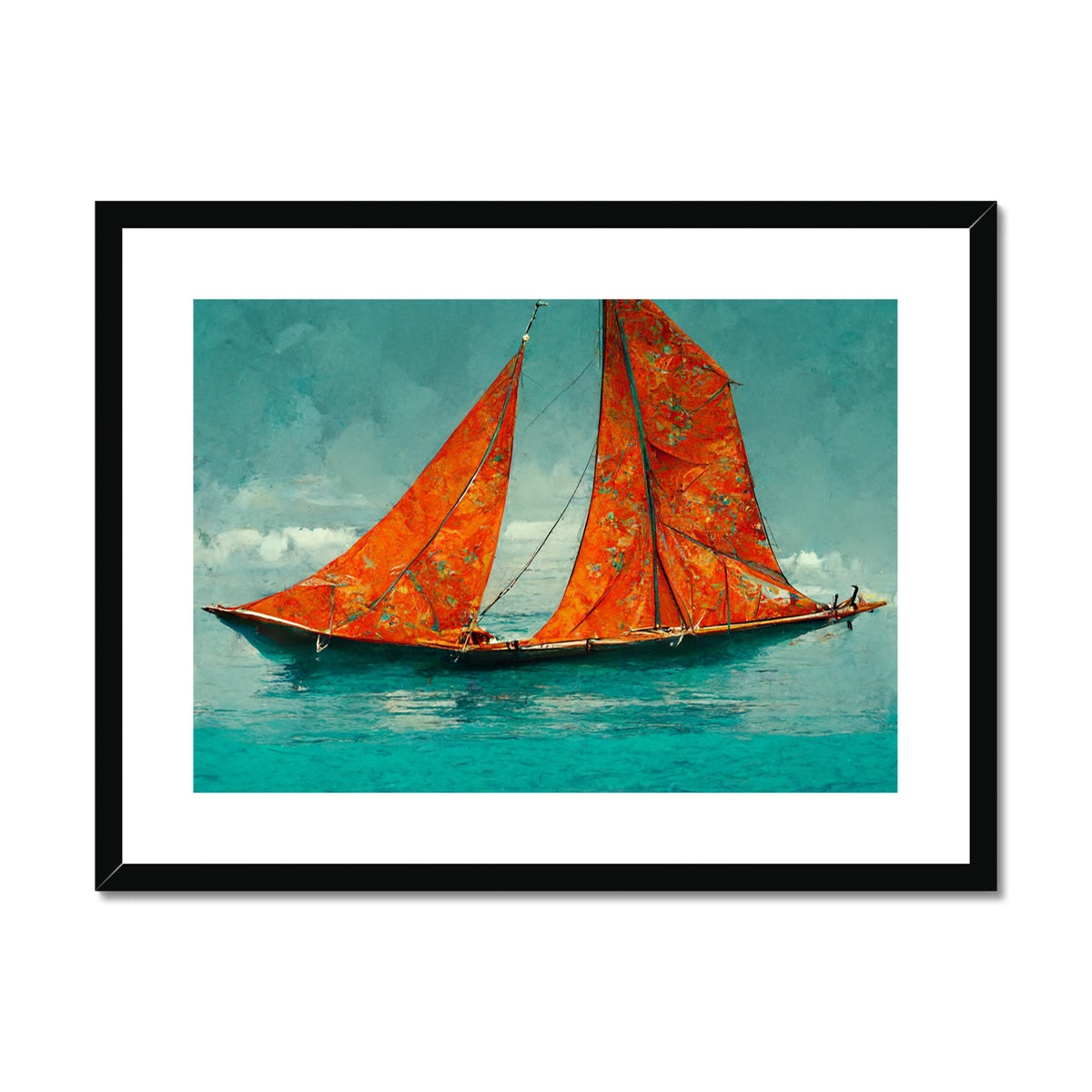 Sail Free Framed & Mounted Print