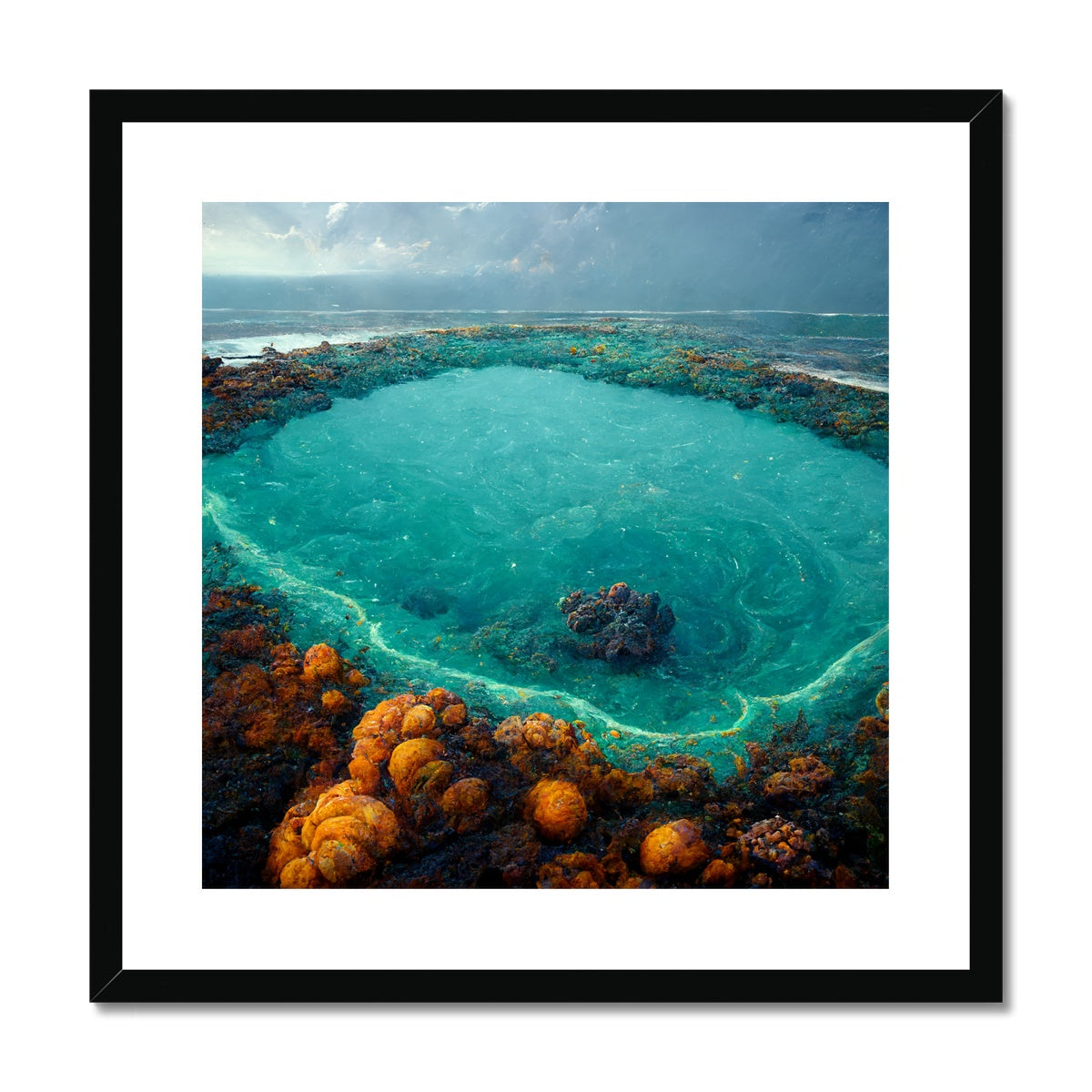 Pools of Life  Framed & Mounted Print