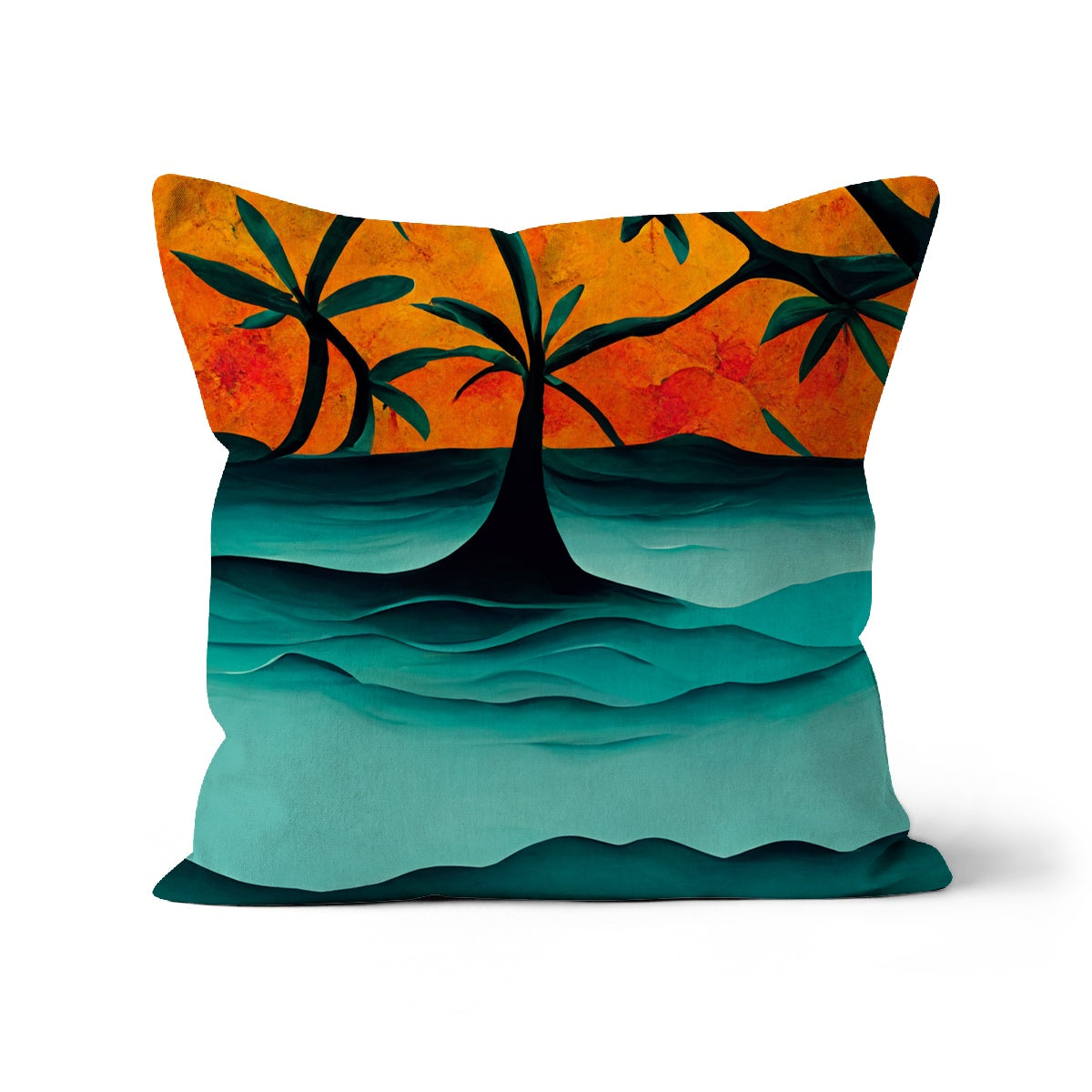 Tides of Palm Cushion