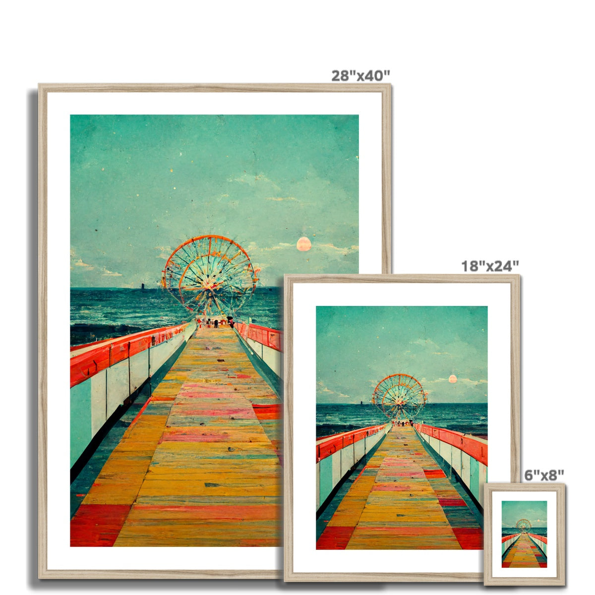Boardwalk Framed & Mounted Print