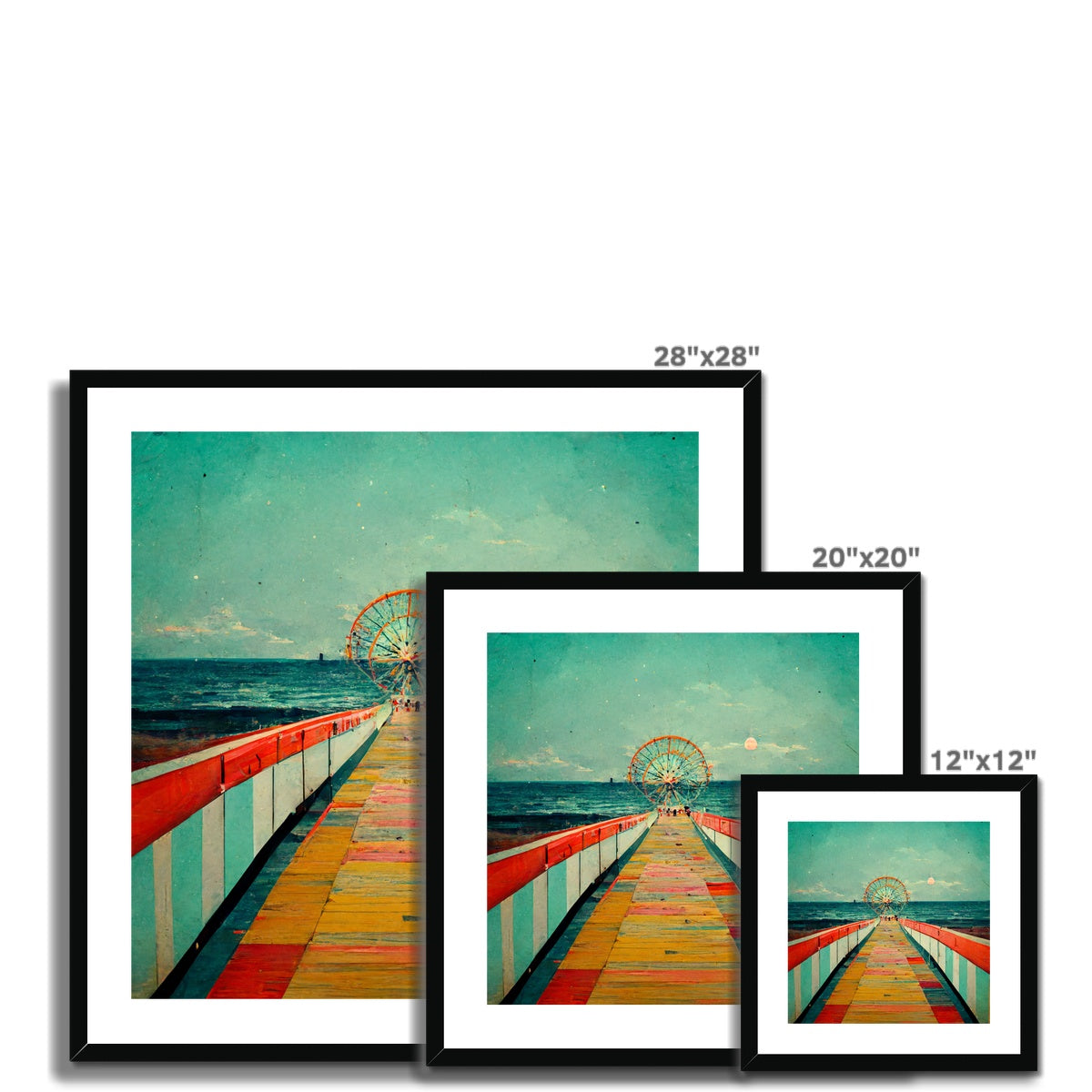 Boardwalk Framed & Mounted Print