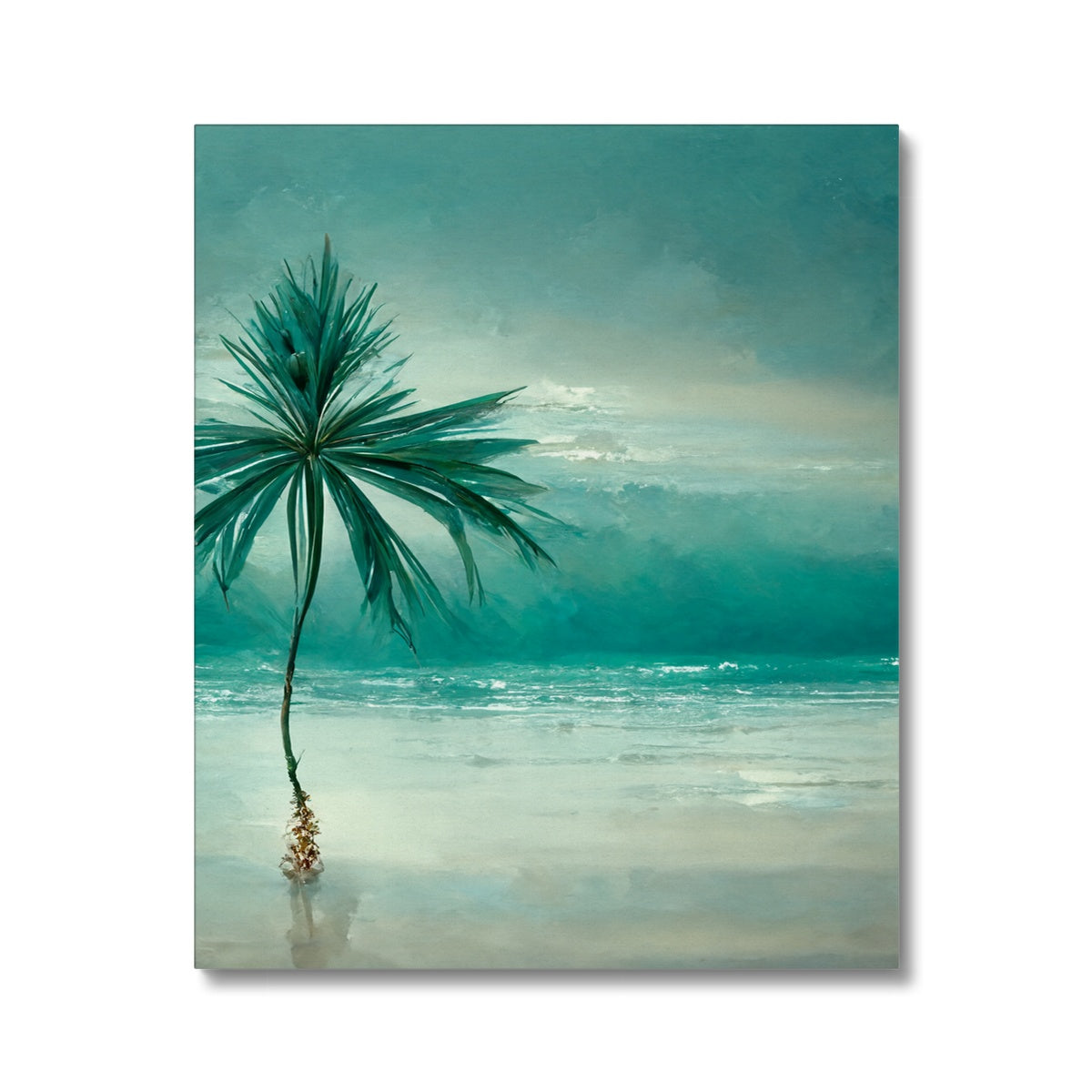 Lonesome Palm Canvas