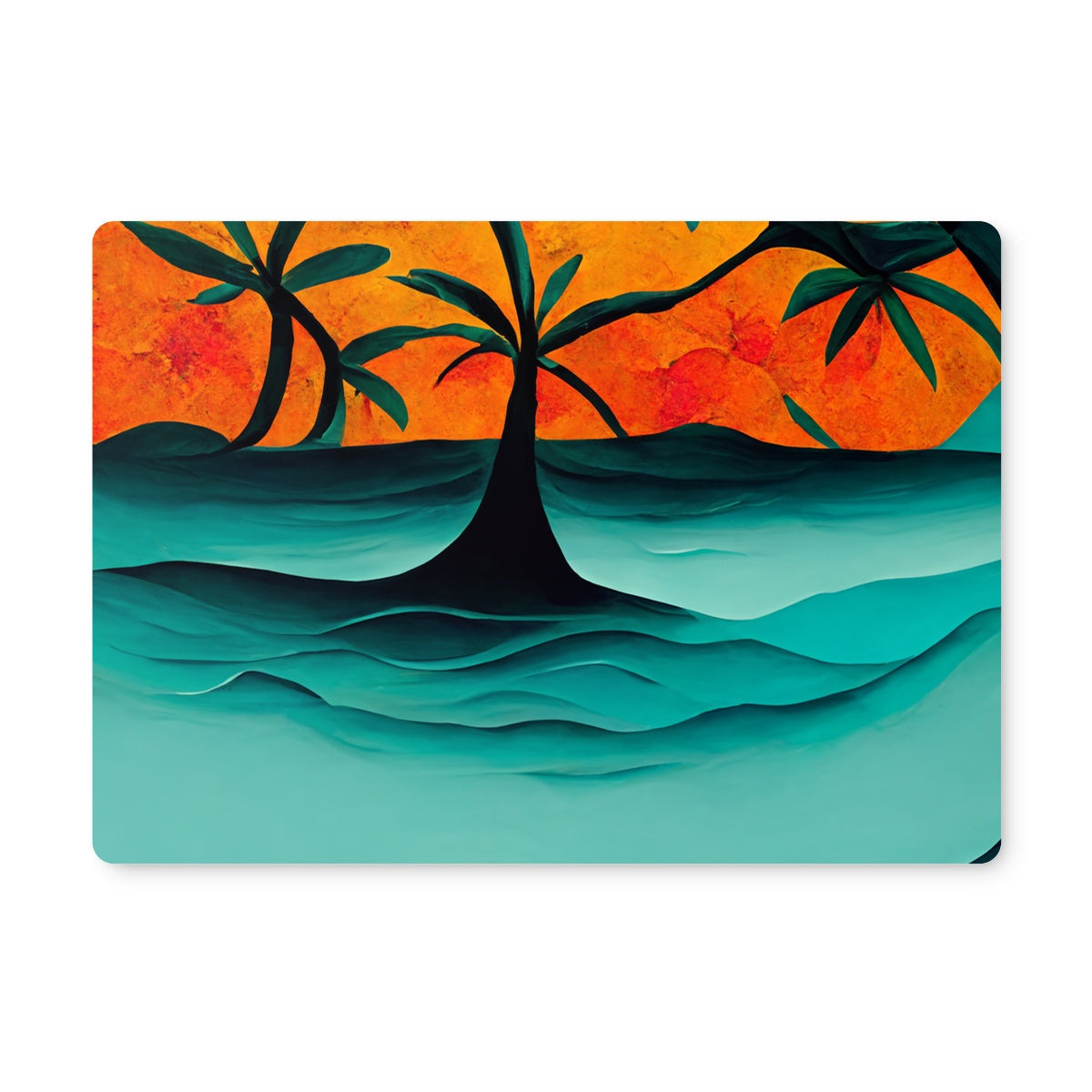 Tides of Palm Placemat
