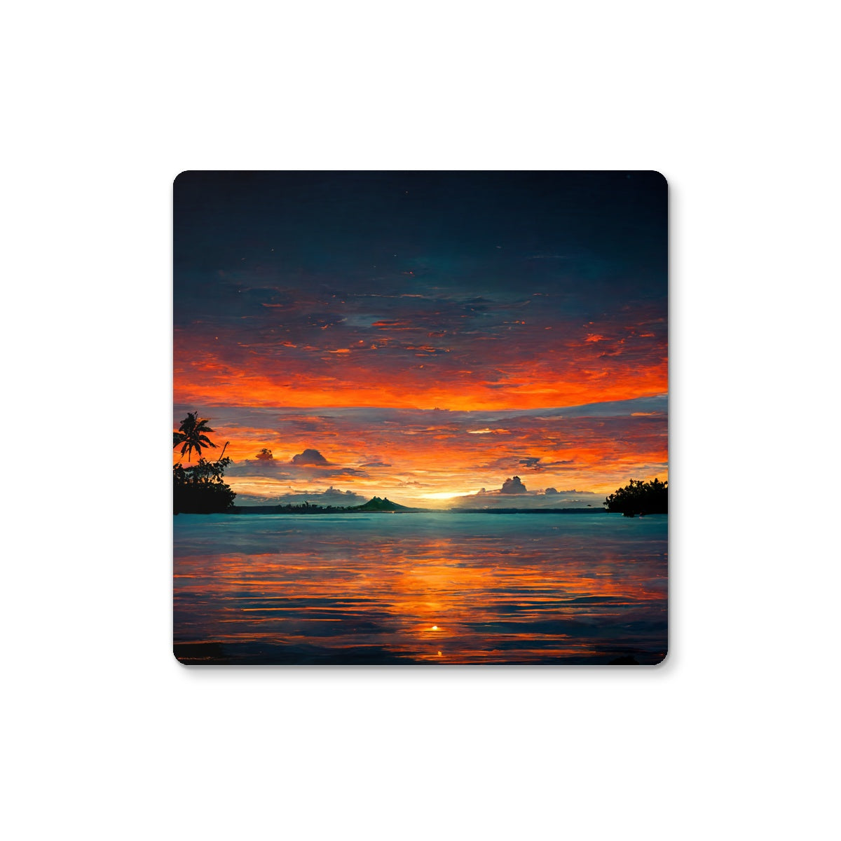 Tahitian Sunrise  Coaster