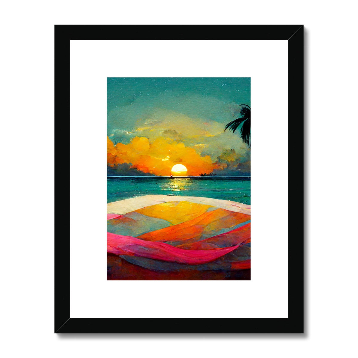On The Horizon Framed & Mounted Print