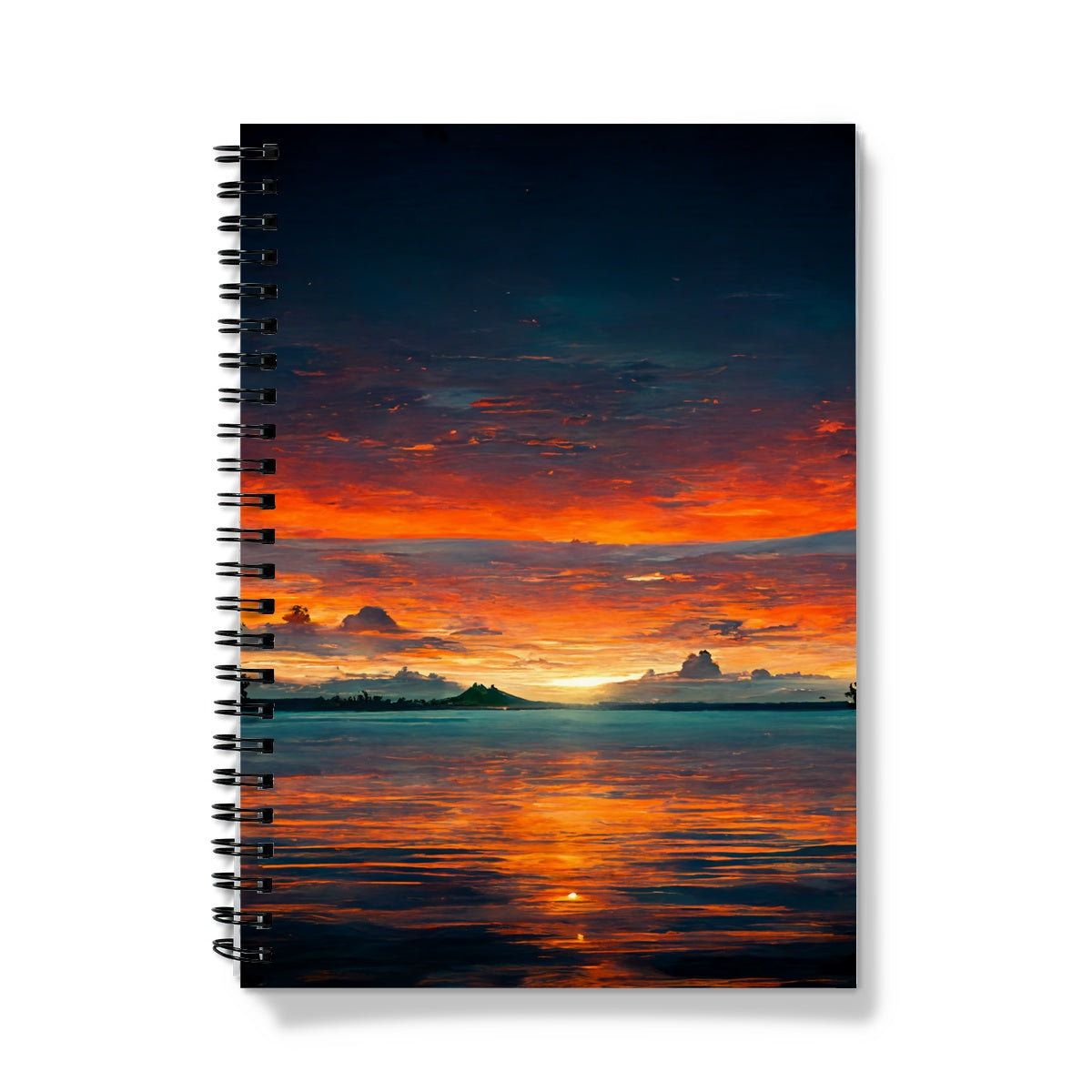 Tahitian Sunrise  Notebook