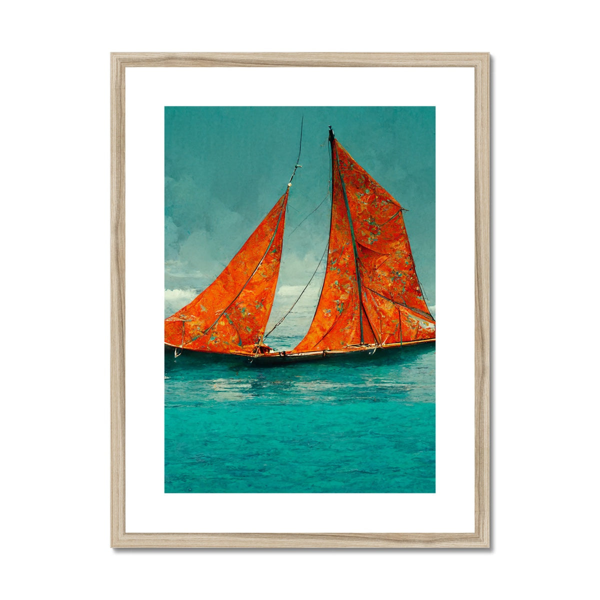 Sail Free Framed & Mounted Print
